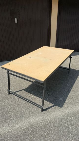 Tavolo pieghevole fai da te