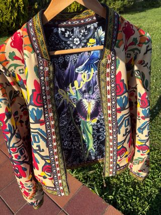 Chaqueta Desigual bomber multicolor talla S