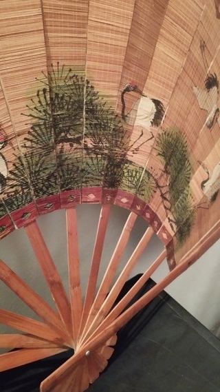 Abanico Chino pintado a mano