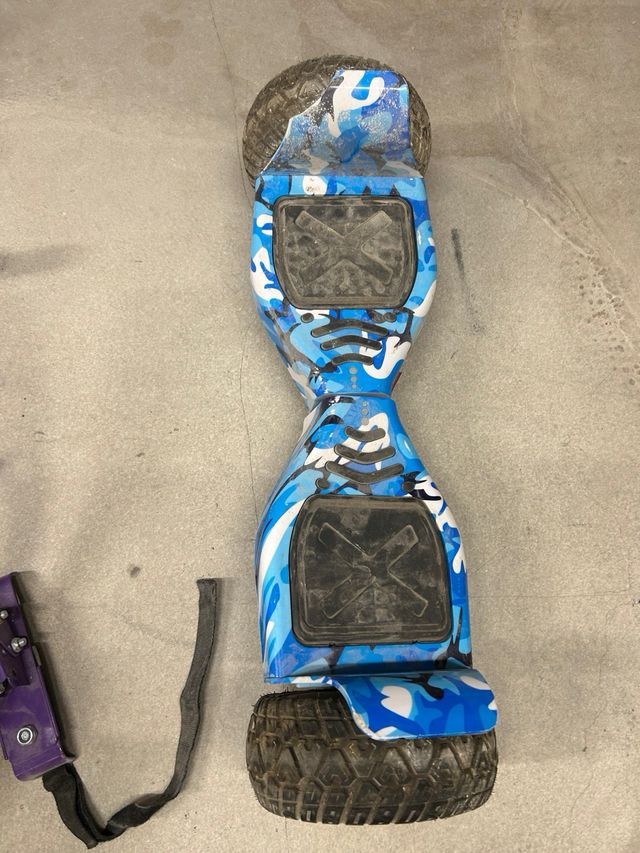 Hoverboard todoterreno camuflaje