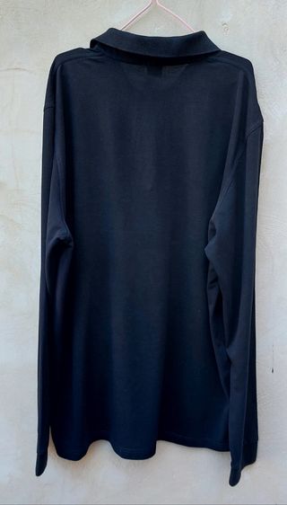 Polo Hugo Boss Negro - Manga Larga