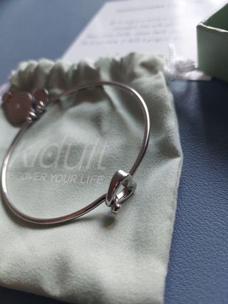 Pulsera Kidult Globo Plata