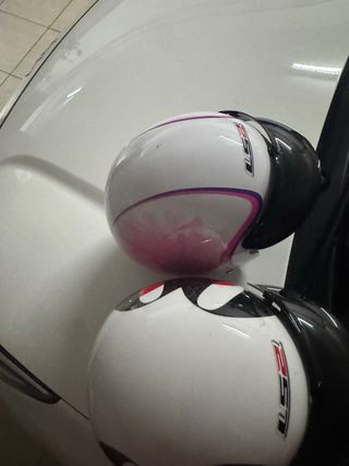 Cascos Jet Glow y Love LS2 talla XS niña/niño