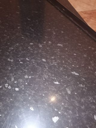 Encimera cocina negra - piedra