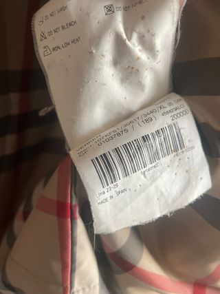 Giacca Harrington Burberry Vintage