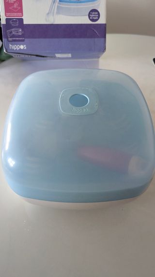 Esterilizador microondas de biberones
