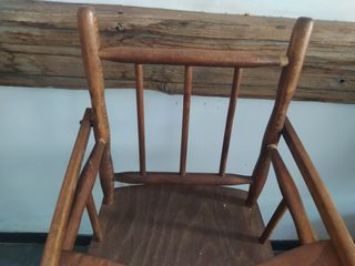 Trona antigua madera infantil