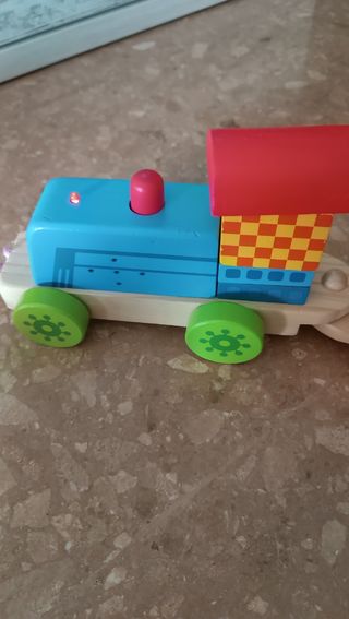 Tren bloques Playtive Junior - 25 piezas