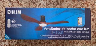 VENTILADOR TECHO CON LUZ VT531 HJM