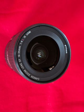 Objetivo Canon EF 16-35mm f/4L IS USM