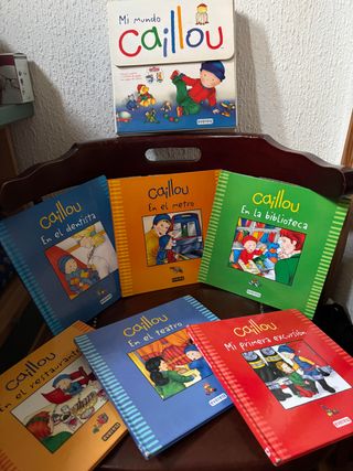 Caillou: Mi mundo. Maletín con 6 cuentos + CD d...