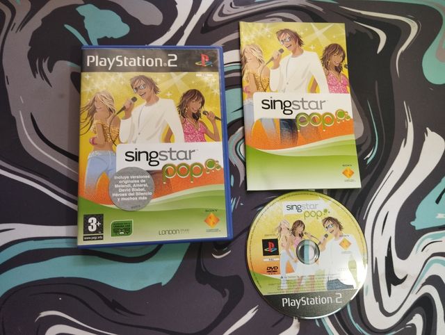 🇮🇹 SingStar Pop PS2 (PlayStation 2)