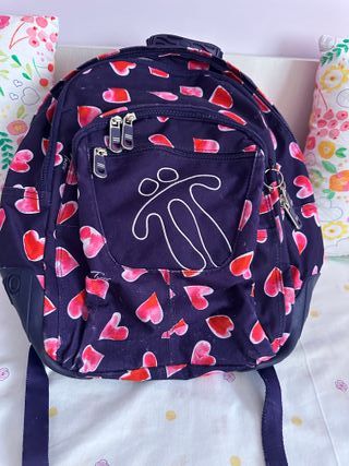 Mochila Totto corazones