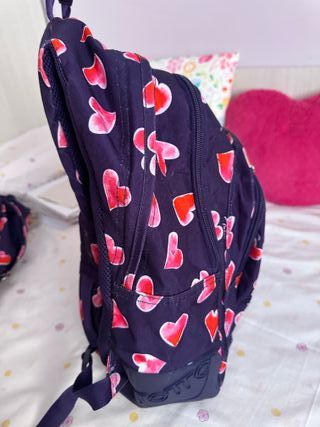 Mochila Totto corazones