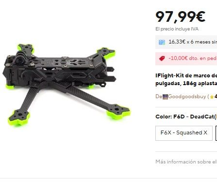 IFlight Nazgul Evoque V2 Frame FPV Drone