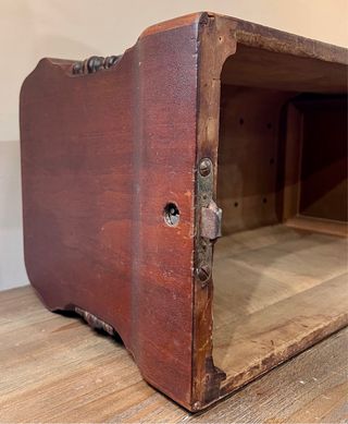 Antigua tapadera deco de máquina de coser Gritzner