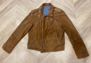 Chaqueta ante marrón Purificación García