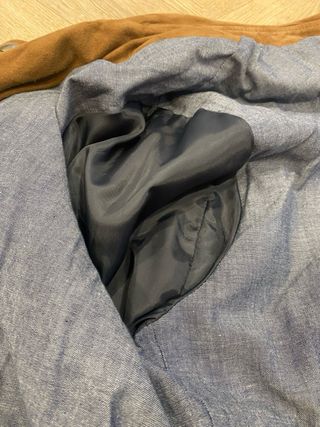 Chaqueta ante marrón Purificación García