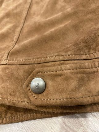 Chaqueta ante marrón Purificación García