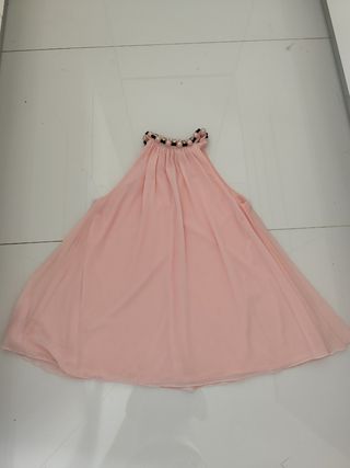 Top Rosa Fluido c/ Pedrarias