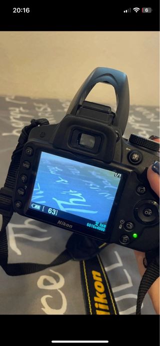 Cámara réflex Nikon D3200