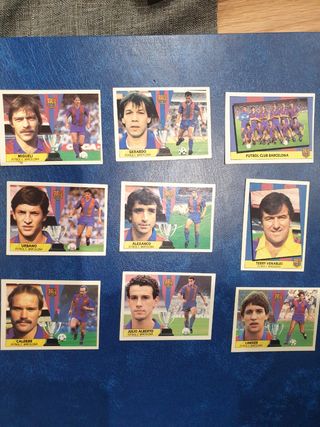 Cromos Liga 87-88 FC Barcelona