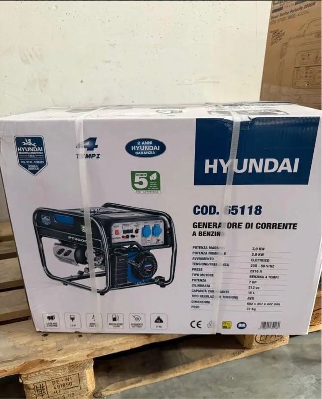 Generador Hyundai 3KW - 65118