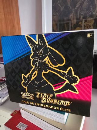Caja Entrenador Élite Cenit Supremo Pokémon