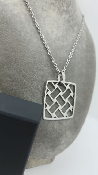 Collar Lotus Style - Acero