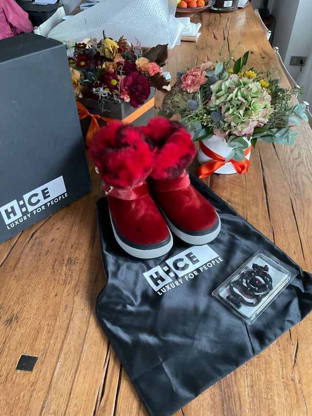 Stivali H:CE Luxury - Rosso