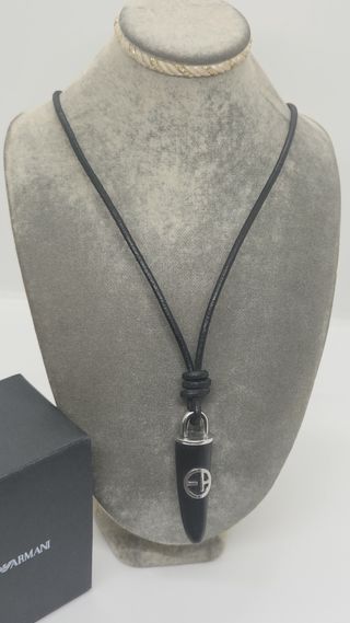 Collar Emporio Armani - Cuerno Ebano