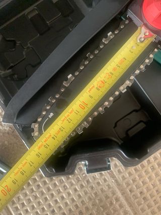 Motosega Parkside 20V: Potature