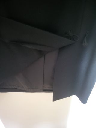 Gonna lana vintage nera