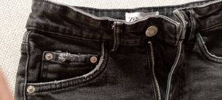 Shorts negros Zara - tiro alto