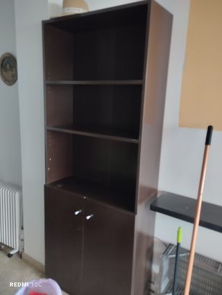 Estanteria libreria marron