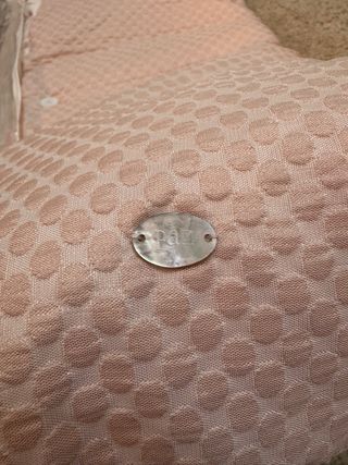 Saco capazo bebé Paz Rodríguez rosa