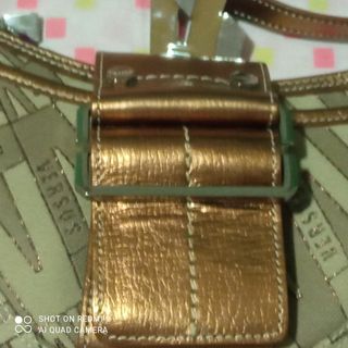 Borsetta Versus marrone e oro