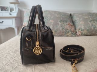Bolso Tous charol negro de piel