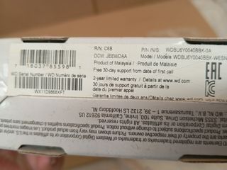 Disco Duro Portátil WD Elements 4TB