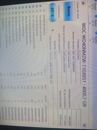 Disco Duro Portátil WD Elements 4TB