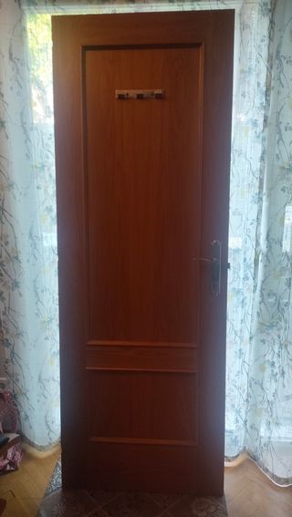 Puerta roble maciza 202x72,5cm