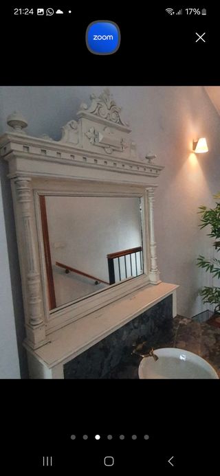 Aparador lavabo antiguo restaurado