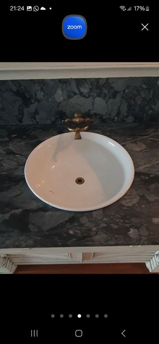 Aparador lavabo antiguo restaurado