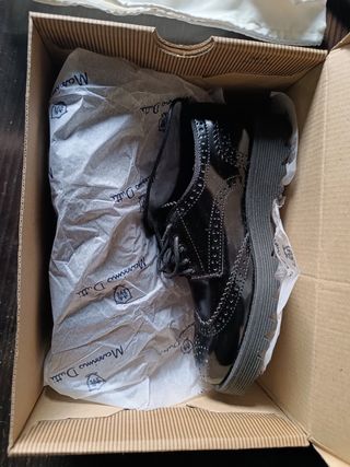 Zapatos Massimo Dutti niña Marrón