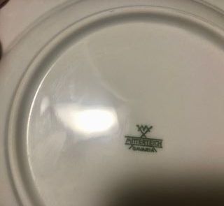 SERVIZIO PIATTI PORCELLANA ANNI 50/60 MITTERTEICH