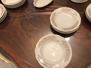 SERVIZIO PIATTI PORCELLANA ANNI 50/60 MITTERTEICH