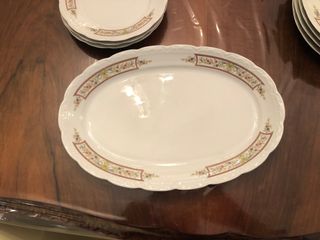 SERVIZIO PIATTI PORCELLANA ANNI 50/60 MITTERTEICH