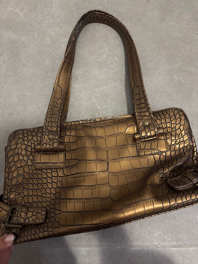 Bolso vintage dorado