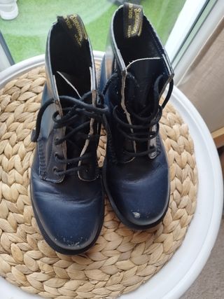 Botas Dr. Martens Azul marino 36.