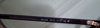 Ray-Ban RB4346 Gafas Sol